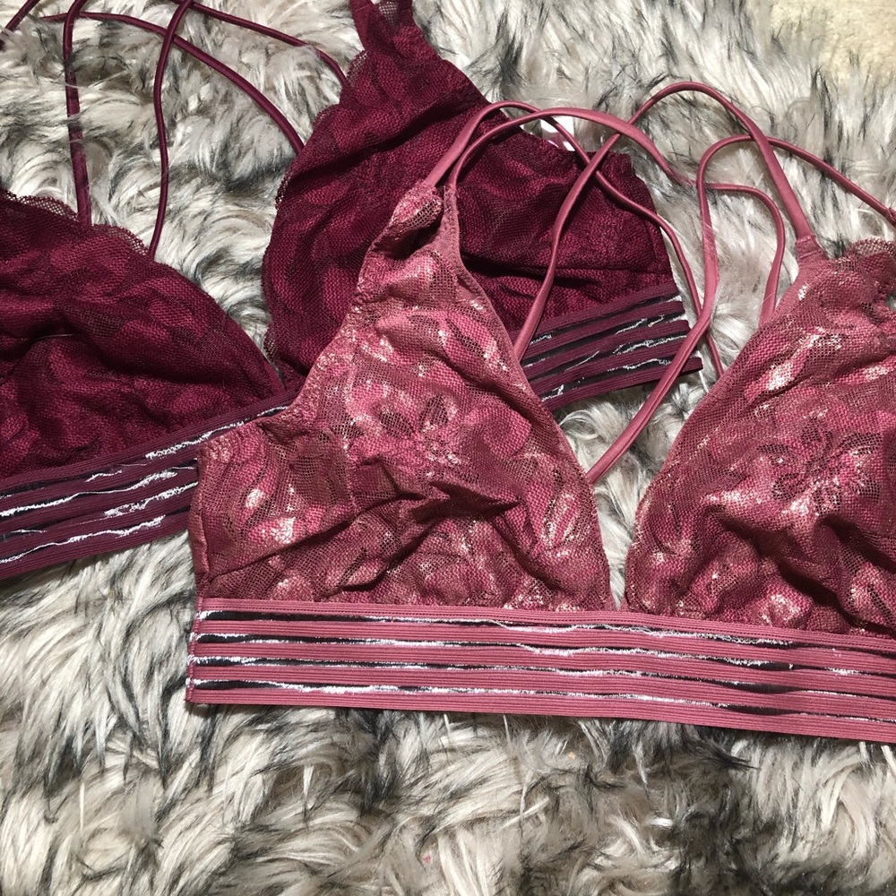 Bundle Of Vs Bralettes! - image 1